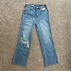 NWT Size 24 BLANKNYC Jeans Ribcage Straight Leg Women’s Jeans